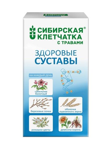 "Healthy joints" Siberian fiber with additives, cor. 150 g