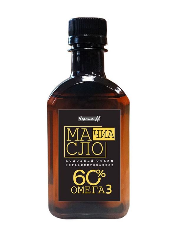 Chia oil with OMEGA-3 / 0.2 l / Chernikoff