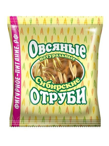 Siberian oat bran natural, 200 g