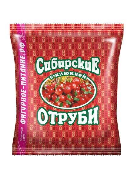 Bran Siberian WHEAT (with cranberries), 200 g
