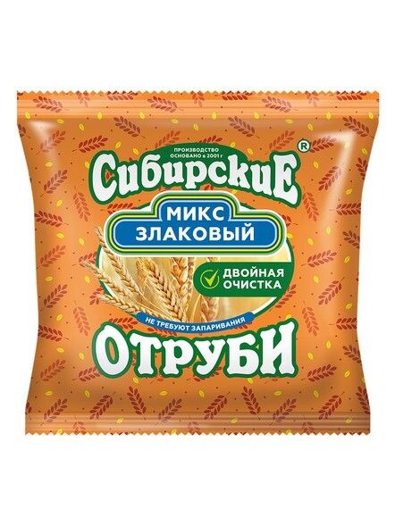 Bran Siberian Cereal mix (wheat, rye), 180 g