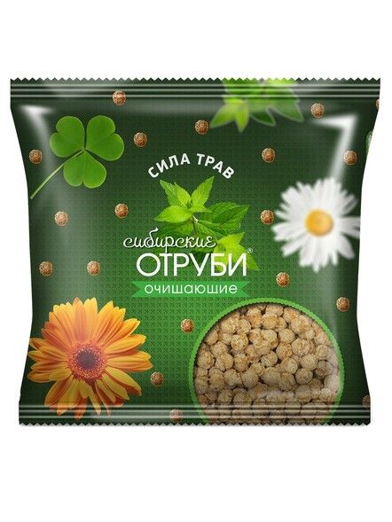 Siberian Bran "Strength of herbs" package 100 g crispy