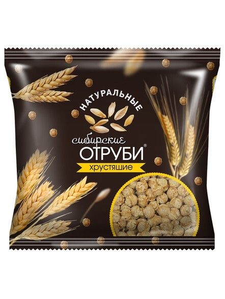 Siberian Bran crispy "natural" package 100 g