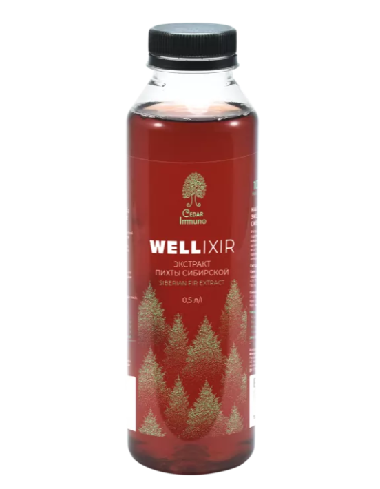 Siberian fir extract / Wellixir / 500 ml / Siberian cedar