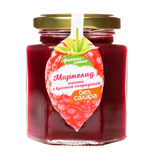Marmalade Raspberry with red currant FITNESS LINE 200 g WITHOUT SUGAR I would eat it myself