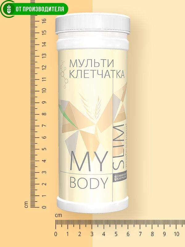 Cocktail "MY BODY" SLIM fiber, 170 g / Siberian fiber