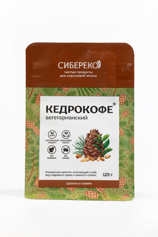 Kedrocoffee "Vegetarian" / 125 gr / APIC / Sibereco