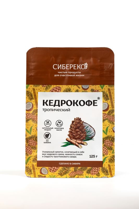 Cedar coffee "Tropical" / 125 gr / APIC / Sibereko